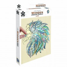 Wooden Shape Jigsaw: Lion 2.0