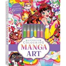 Kaleidoscope Colouring Kit: Manga Art
