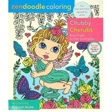 Chubby Cherubs Zendoodle Coloring Book