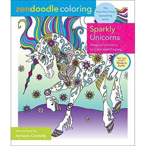 Sparkly Unicorns (Zen Doodle Coloring) Sparkly Unicorns (Zen Doodle Coloring)