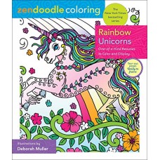 Rainbow Unicorns (Zendoodle Coloring) Rainbow Unicorns (Zendoodle Coloring)