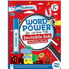 Inkredibles: Word Power Invisible Ink Activity Book