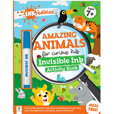 Inkredibles: Amazing Animals Invisible Ink Activity Book