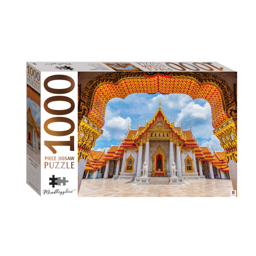 Mindbogglers 1000 Piece: Marble Temple, Thailand Mindbogglers 1000 Piece: Marble Temple, Thailand