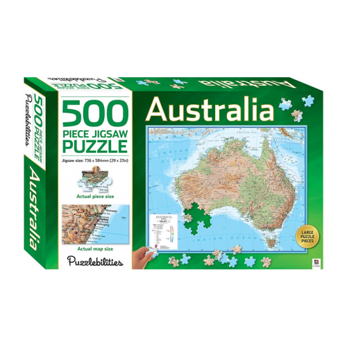 Australia - 500 Pieces Jigsaw Puzzle Australia - 500 Pieces Jigsaw Puzzle