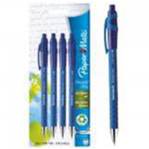 Paper Mate Flexgrip Ultra Ball Point Pens - Blue / Pack of 4 (1.0mm) Paper Mate Flexgrip Ultra Ball Point Pens - Blue / Pack of 4 (1.0mm)