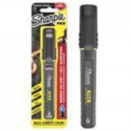 Sharpie Pro Fine Permanent Marker - Black / Surface: Metal/Wood/PVC/Concrete Sharpie Pro Fine Permanent Marker - Black / Surface: Metal/Wood/PVC/Concrete
